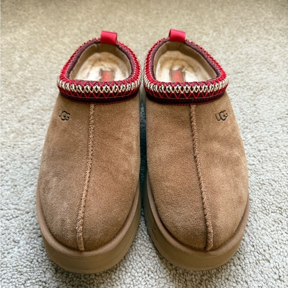 UGG Women's Tazz II Chestnut Platform Slippers - Picture 4 of 7